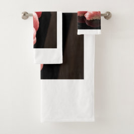 Luxury Tuna Towel Set – Minimal Sushi Style Bad Handdoek