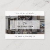 Luxury Vacation Rental Property Host Manager Photo Contactkaartje (Voorkant)