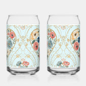 Luxury, Valentine's Day, Flowers of My Heart Blikvorm Glas (Rechts)