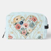 Luxury, Valentine's Day, Flowers of My Heart  Toilettasje (Achterkant)