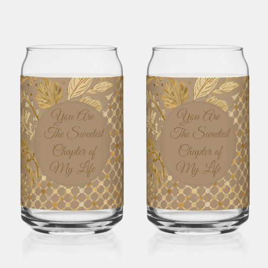 Luxury,Valentine's Day,Gold Flowers,Pixels Pattern Blikvorm Glas (Voorkant)