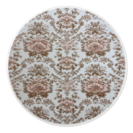 Luxury Vintage Imperial Floral Keramische Knop