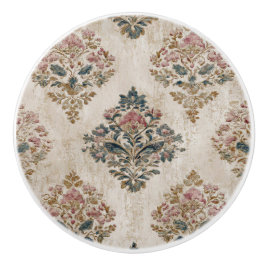 Luxury Vintage Imperial Floral Keramische Knop