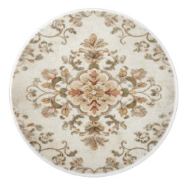 Luxury Vintage Imperial Floral Keramische Knop