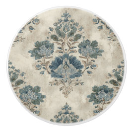 Luxury Vintage Imperial Floral Keramische Knop