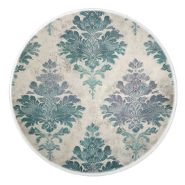 Luxury Vintage Imperial Floral Keramische Knop