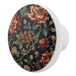 Luxury Vintage Royal Saffron Keramische Knop