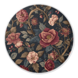 Luxury Vintage Royal Saffron Keramische Knop