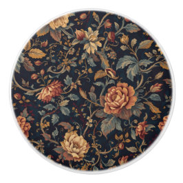 Luxury Vintage Royal Saffron Keramische Knop