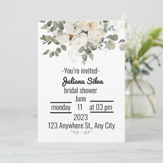 Luxury Vrijgezellenfeest Weddenschap Kaart (Staand voorkant)