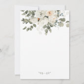 Luxury Vrijgezellenfeest Weddenschap Kaart (Achterkant)