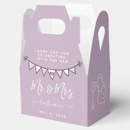 Luxury Wedding Favor Boxes voor gasten Bedankdoosjes