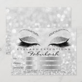 Luxury Wimpers Zilver Grijs Make-up Certificaat Ca (Voorkant / Achterkant)