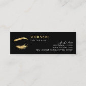 Luxury Wimpertechnicus Dankkaart Klantenkaartje (Voorkant)