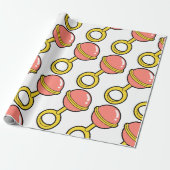 luxury wrapping paper -papel de regalo de lujo cadeaupapier (Uitgerold)