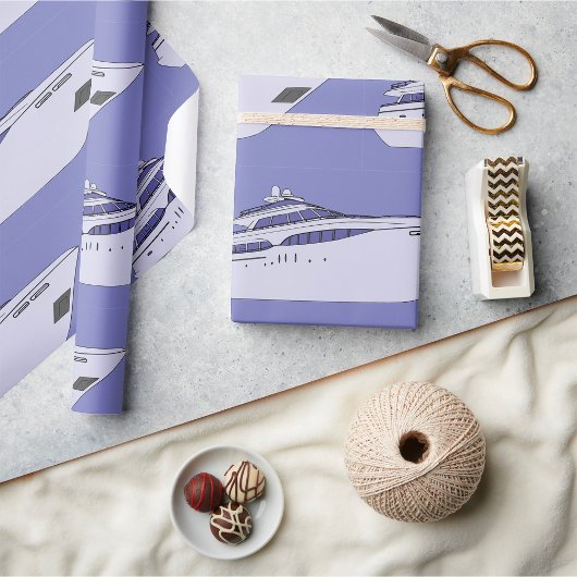 Luxury Yacht Cadeaupapier