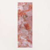 Luxury Zen Pink Hematoid Quartz Yogamat (Voorkant)