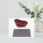 LuxuryBath090410 Briefkaart (Staand voorkant)
