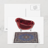 LuxuryBath090410 Briefkaart (Voorkant / Achterkant)