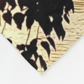 LuxuryLeaves Fleece Deken (Hoek)