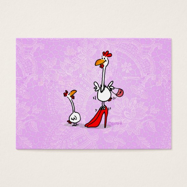 Luxus-Chick Visitekaartjes (Voorkant)