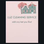 LUZ CLEANING Custom Flyer<br><div class="desc">Verander alles op deze douaneflyer,  voeg uw eigen tekst toe en verander de grootte van dingen. Met vriendelijke groet!</div>