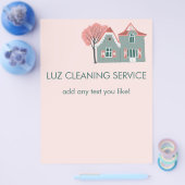 LUZ CLEANING Custom Flyer (Enkel)