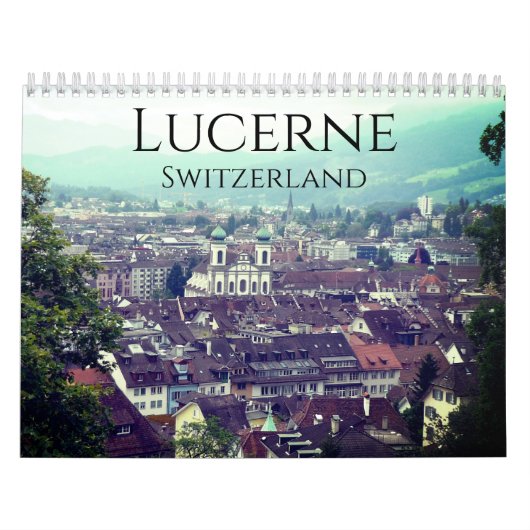 Luzern 2025 kalender (Hoes)