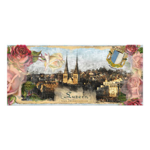 LUZERN 3 - Briefkaart / rackkaart / Wenskaart Reclamekaart