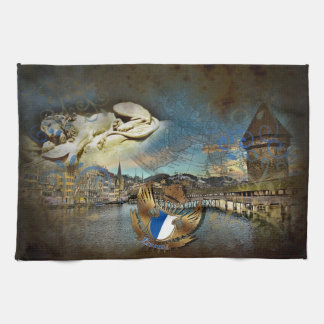 LUZERN  Grunge - Keukendoek Theedoek
