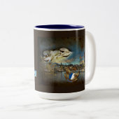 LUZERN  Grunge - Koffie-, thee- Mok (Voorkant rechts)