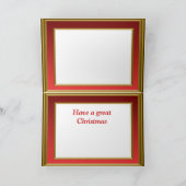 Luzern, jezuïetenkerk en rivier feestdagen kaart (Binnen)