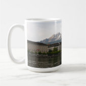 Luzern Kappelbrücke Kaffeetasse Mok (Links)