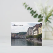 Luzern Reuss Briefkaart (Staand voorkant)