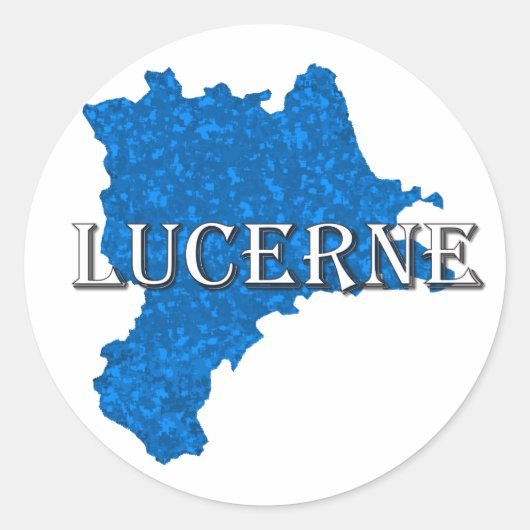 Luzern Ronde Sticker (Voorkant)
