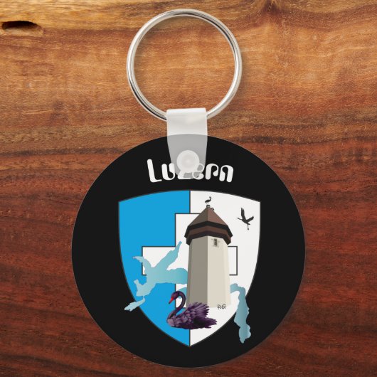 Luzern Schweiz Schlüsselanhänger Sleutelhanger (Voorkant)