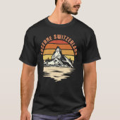 Luzern Zwitserland Attractie Zwitserse Bergen Swi T-shirt (Voorkant)