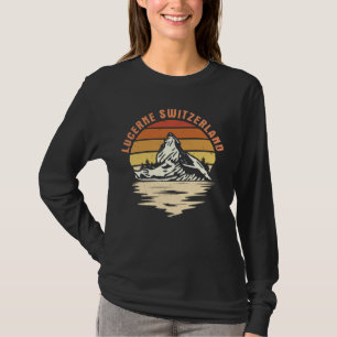 Luzern Zwitserland Attractie Zwitserse Bergen Swi T-shirt