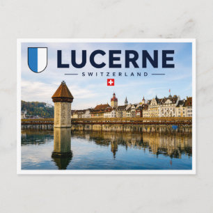 Luzern - Zwitserland Briefkaart