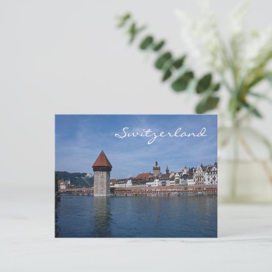 Luzern, Zwitserland-Briefkaart Briefkaart (Staand voorkant)