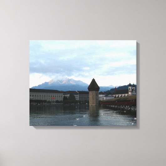 Luzern, Zwitserland Canvas Afdruk (Voorkant)