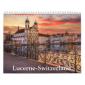 Luzern-Zwitserland kalender (Hoes)