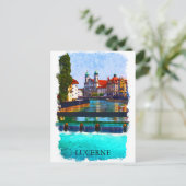 Luzern Zwitserland Zwitserland Zwitserland Europa Briefkaart (Staand voorkant)
