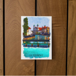 Luzern Zwitserland Zwitserland Zwitserland Europa Briefkaart