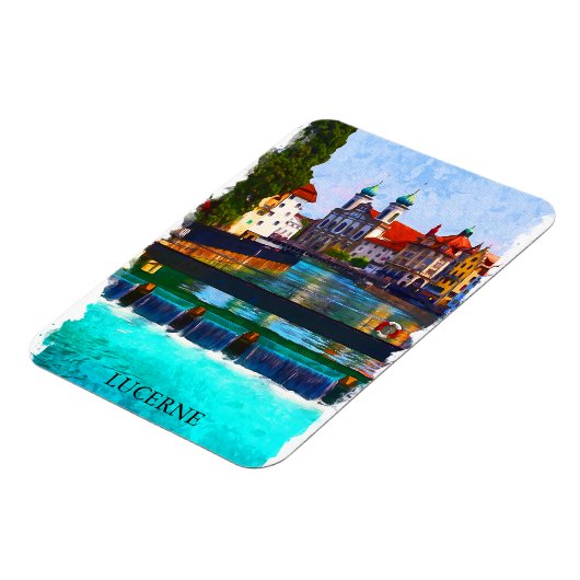 Luzern Zwitserland Zwitserland Zwitserland Europa Magneet (Linkerzijde)