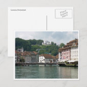 luzerne briefkaart (Voorkant / Achterkant)