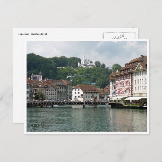 luzerne briefkaart (Voorkant / Achterkant)