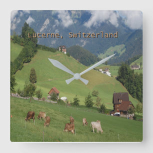 Luzerne, de Klok van de Muur van Zwitserland