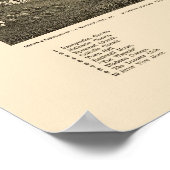 Luzerne & Hadley, NY Panoramic Map - 1887 Poster (Hoek)