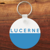 luzerne provincie Zwitserland zwitserse vlag Sleutelhanger (Voorkant)